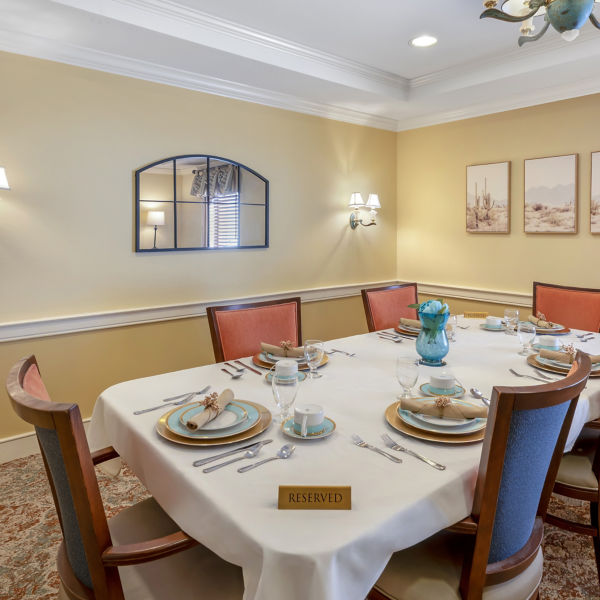 Brookdale North Scottsdale Private Dining Room