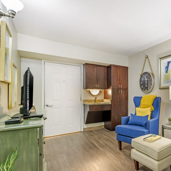 Brookdale Oakwell Apartment Living Room