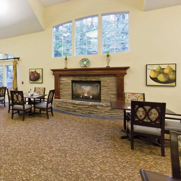 Brookdale Oswego Springs Community Living Room