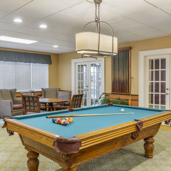 Brookdale Quincy Bay Billiard Room