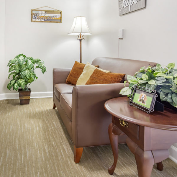 Brookdale Reidsville Apartment Living Room