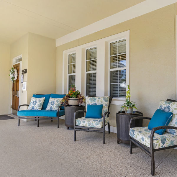 Brookdale Rotonda Porch
