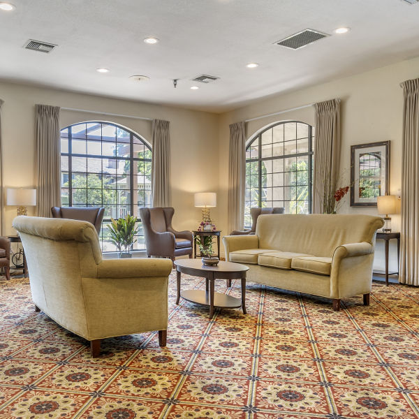 Brookdale Scotts Valley Community Living Room