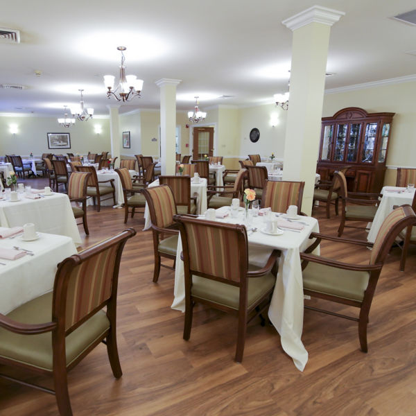 Brookdale St Augustine Dining Room