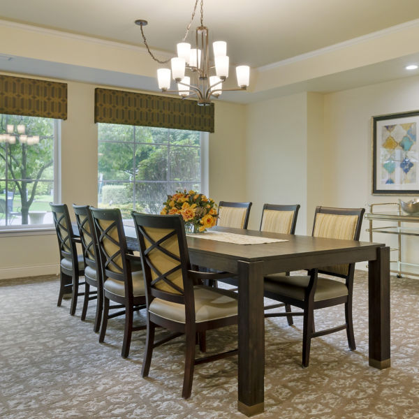 Brookdale Stanwood Private Dining Room