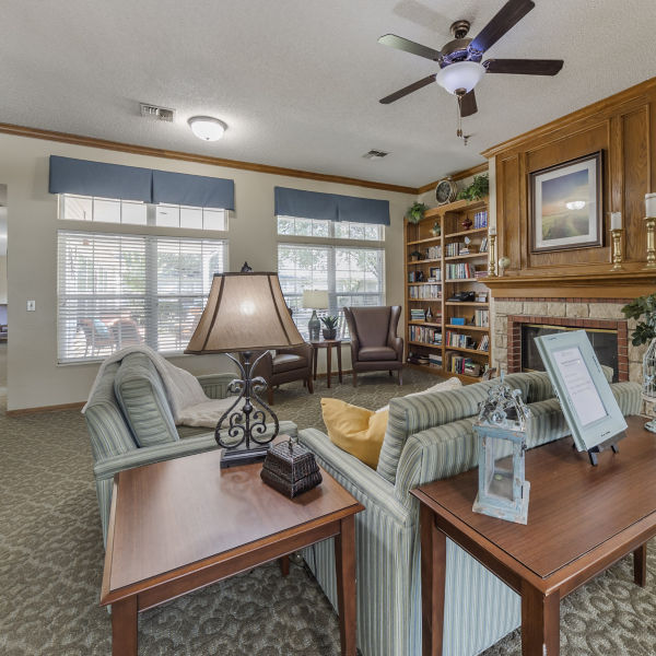 Brookdale Stillwater Community Living Room
