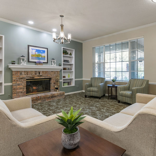 Brookdale Stuart Community Living Room