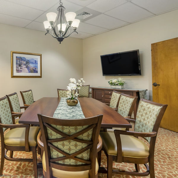 Brookdale Tarpon Springs Private Dining Room