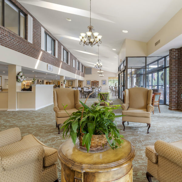 Brookdale Bristol Community Living Room