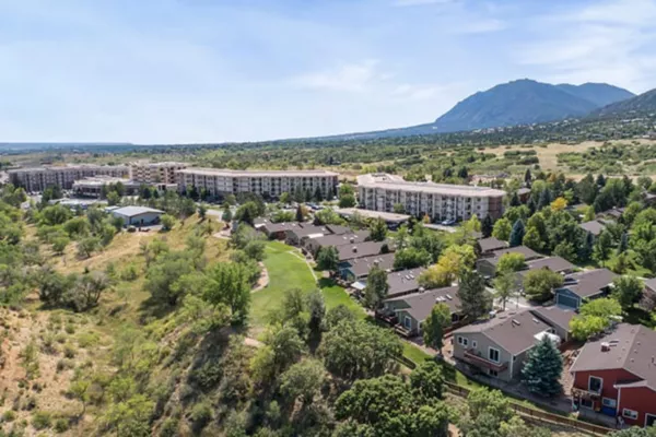 Brookdale Skyline Skilled Nursing Aerial View