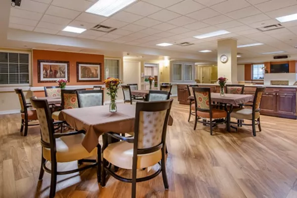 Brookdale Skyline Skilled Nursing Dining Room