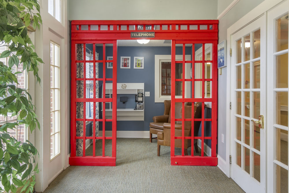 Phone Booth Installment