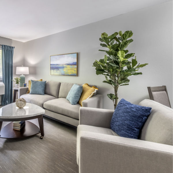 Brookdale Charleston Gardens Apartment Lving Room