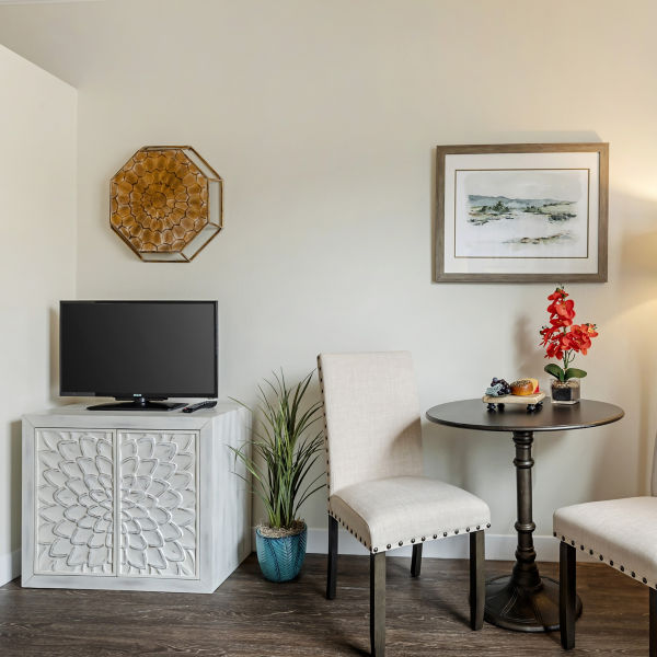 Brookdale Collin Oaks Apartment Living Room