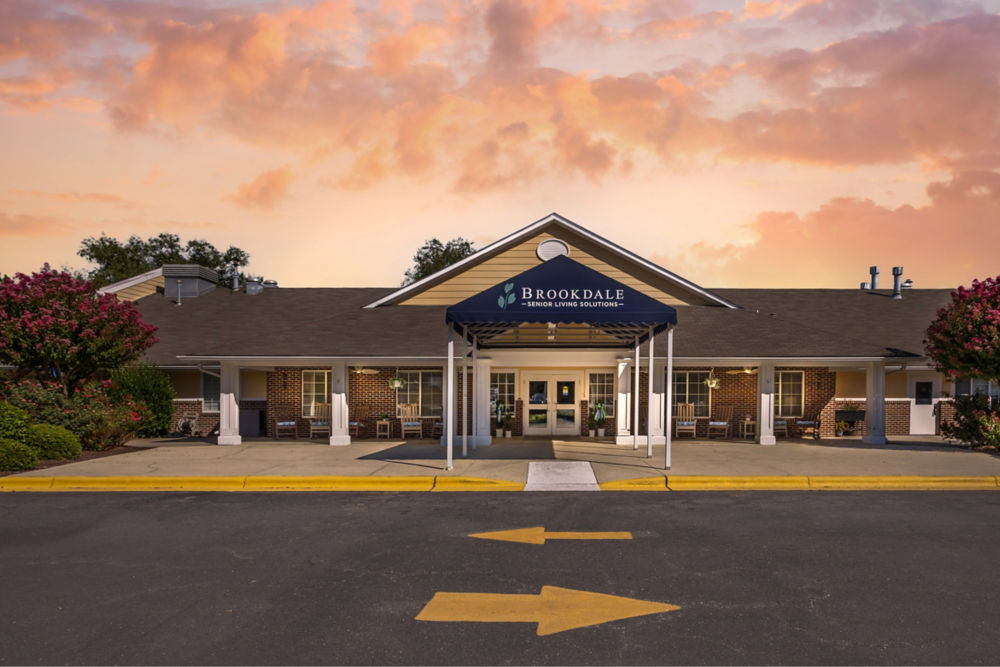 Entrance At Twilight