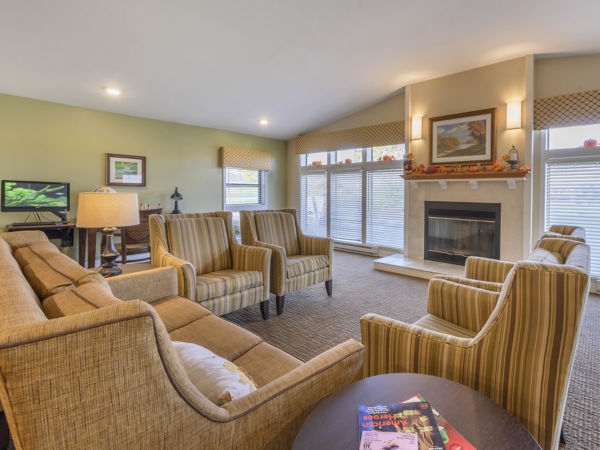 Brookdale Latrobe Community Living Room