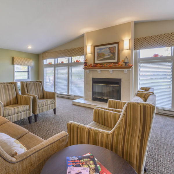 Brookdale Latrobe Community Living Room
