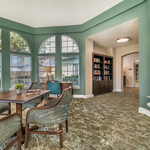 Brookdale Northshore Community Living Room
