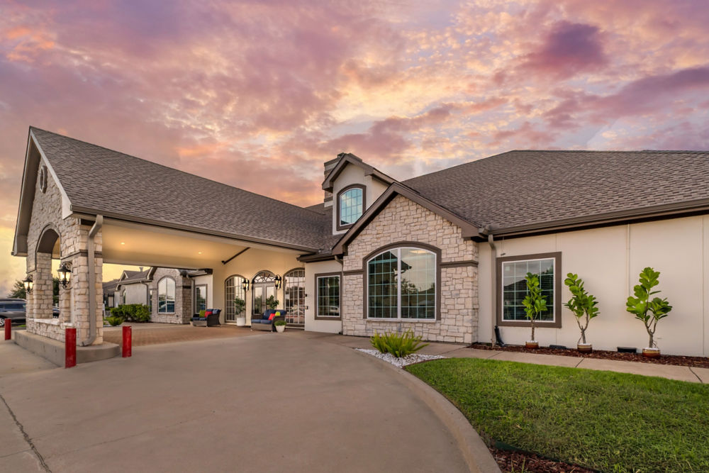Entrance At Twilight