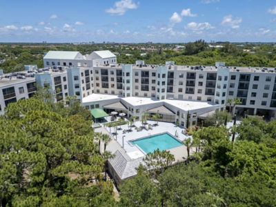 Aerial View Pool