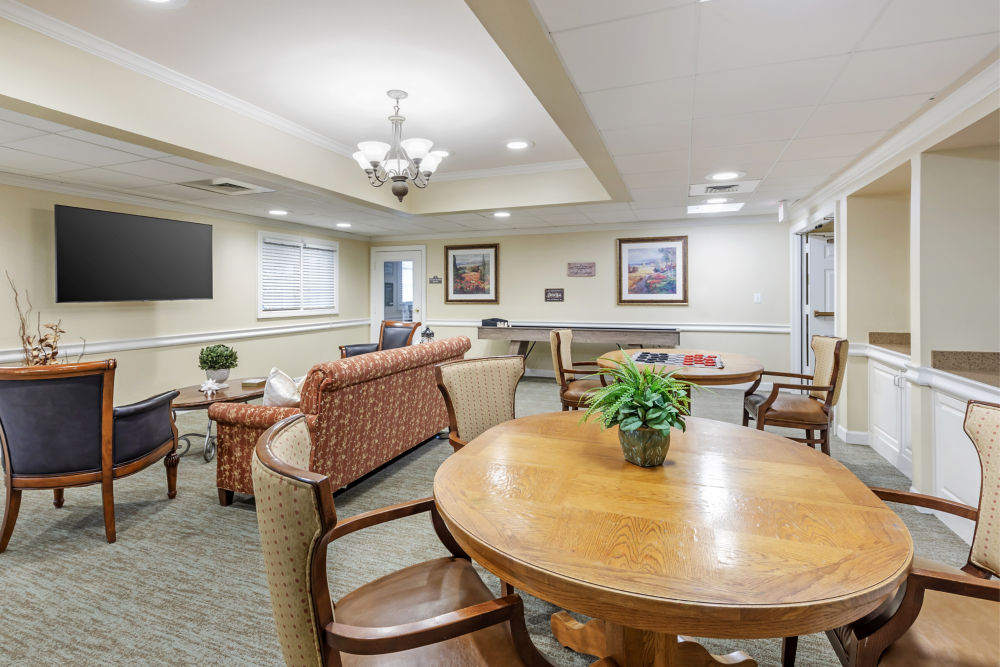 Assisted Living Game Room