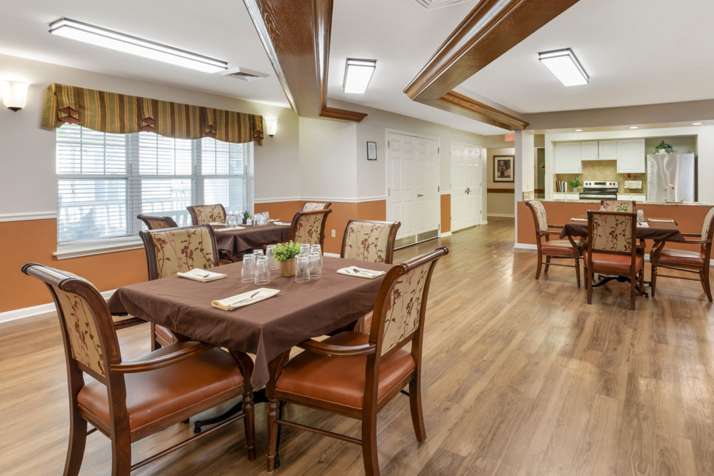 Memory Care Dining Room