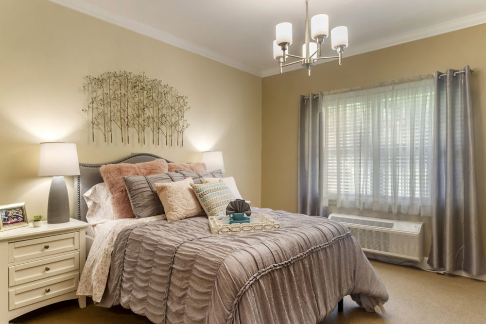 Studio Apartment Bedroom