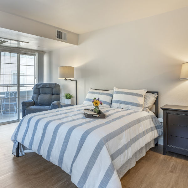 Brookdale San Ramon Apartment Bedroom