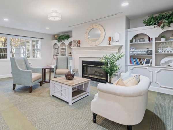 Brookdale Wilmington Community Living Room
