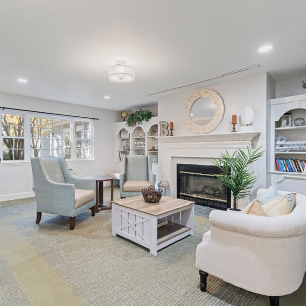 Brookdale Wilmington Community Living Room
