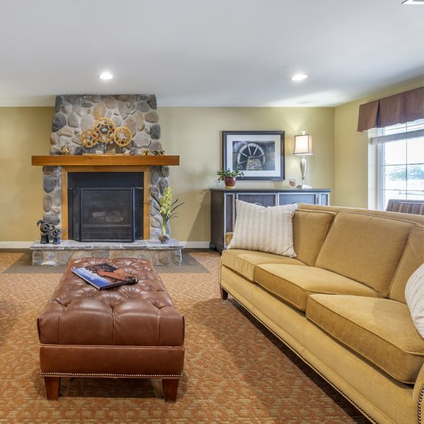 Brookdale Urbana Community Living Room