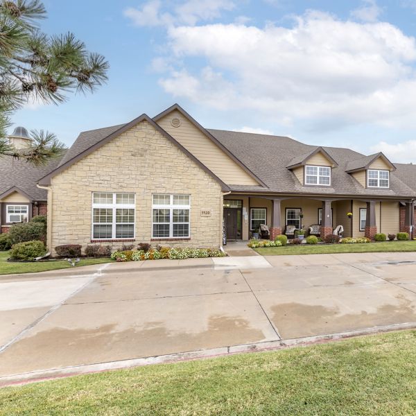 Brookdale Bartlesville North Entrance