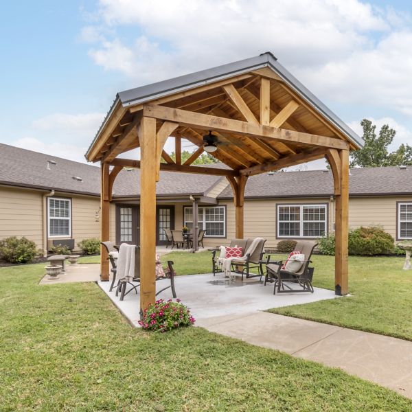 Brookdale Bartlesville North Courtyard