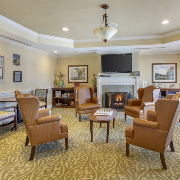 Brookdale Bath Tv Room