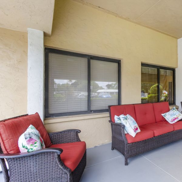 Brookdale Bradenton Gardens Front Porch